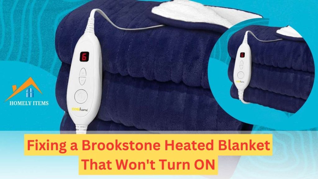 Fixing a Brookstone Heated Blanket That Won't Turn ON