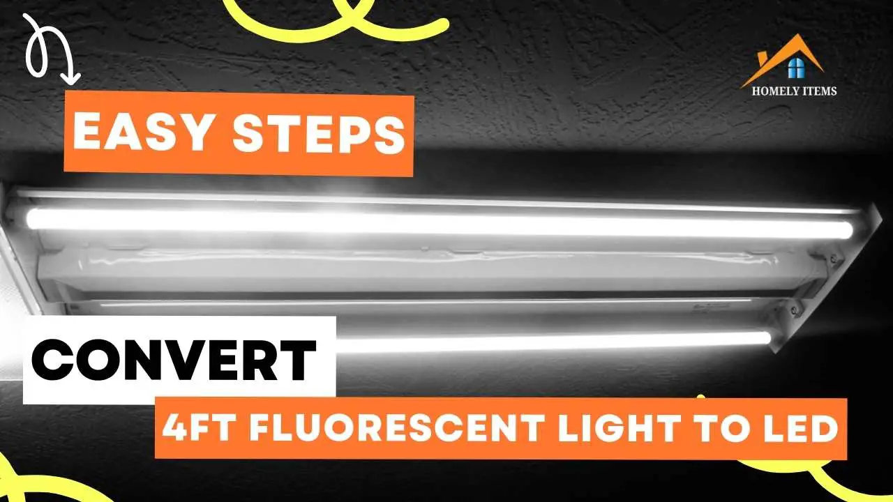 How to Convert a 4ft Fluorescent Light to LED