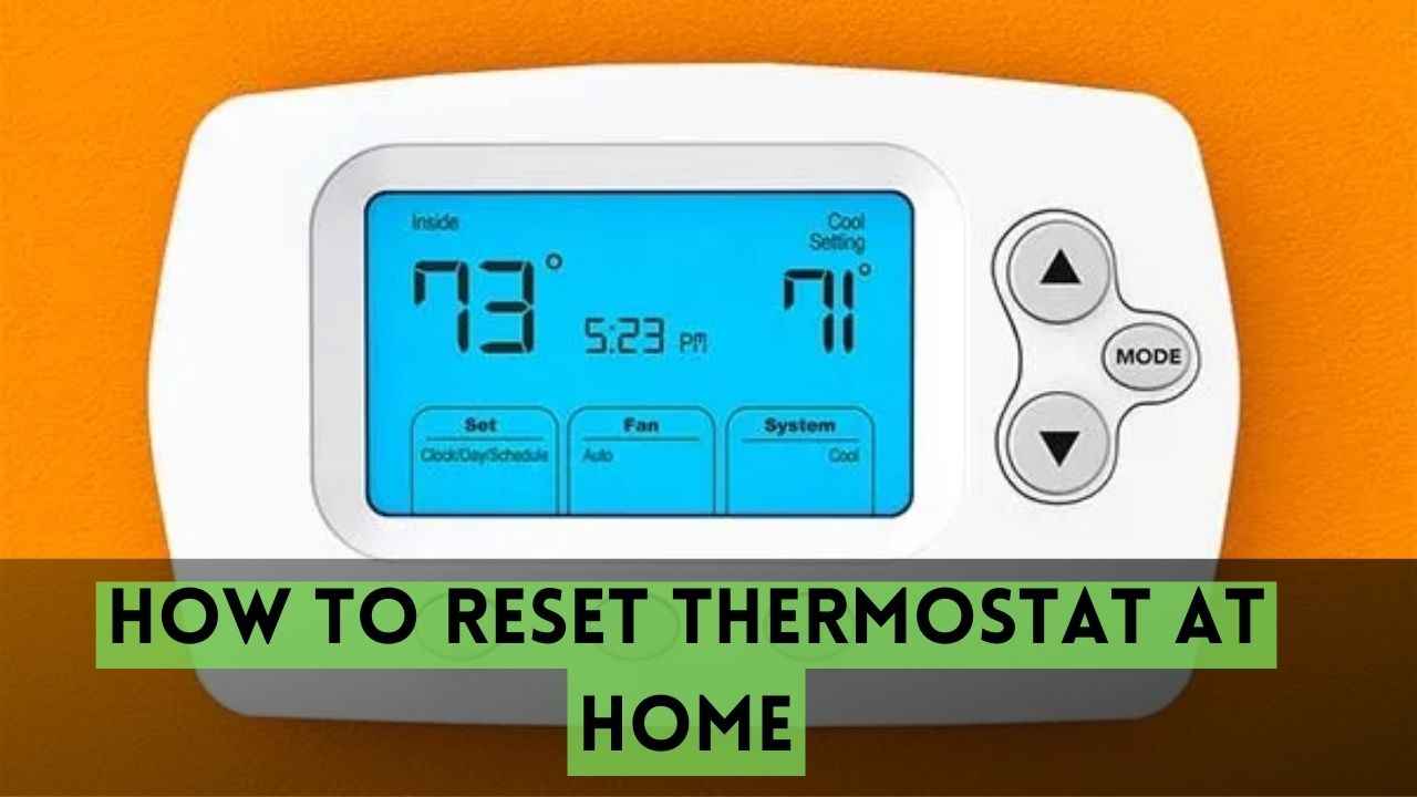 how to reset thermostat