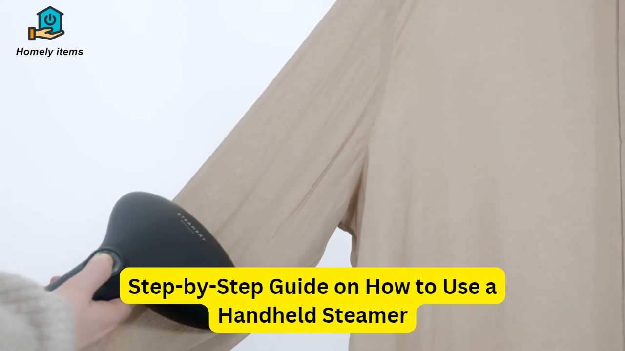 Step-by-Step Guide on How to Use a Handheld Steamer