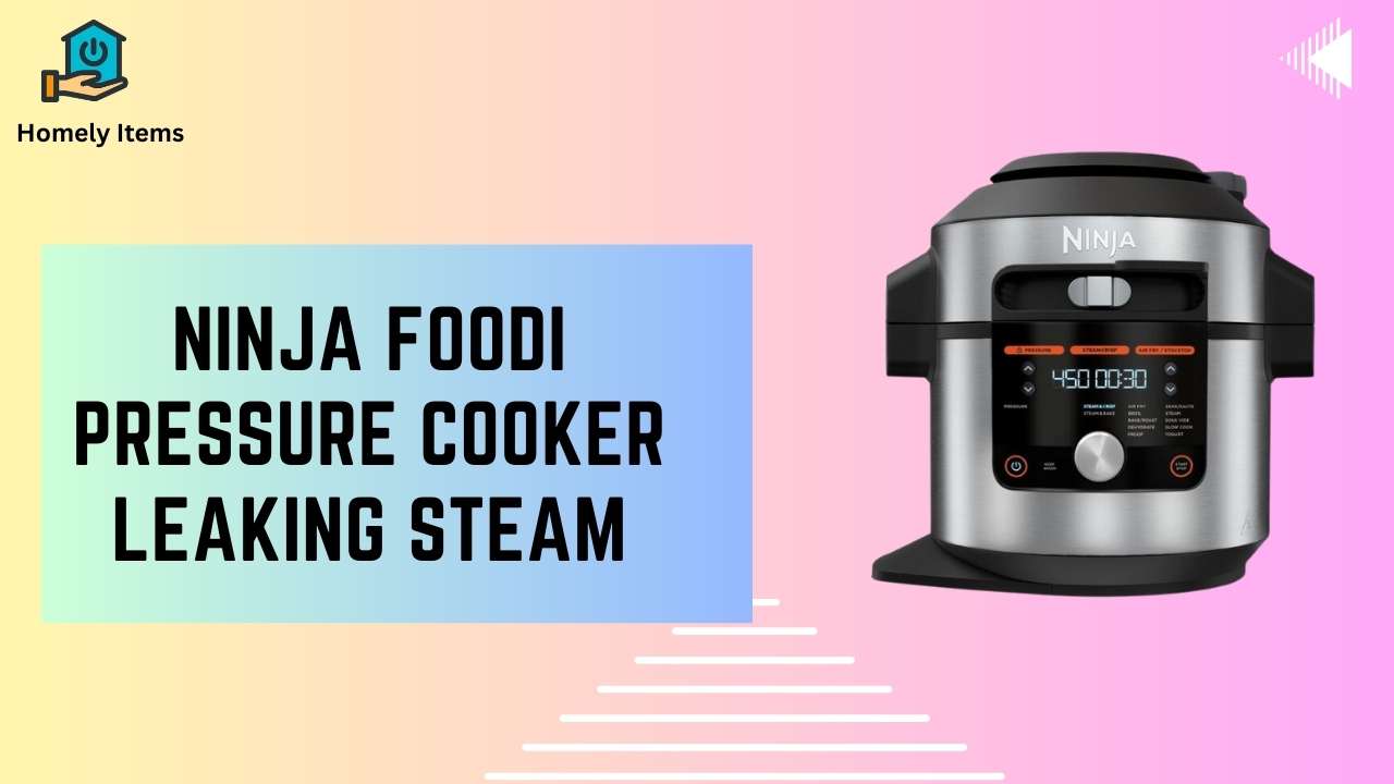 Ninja Foodi Pressure Cooker Leaking Steam