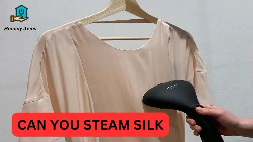 can you steam silk