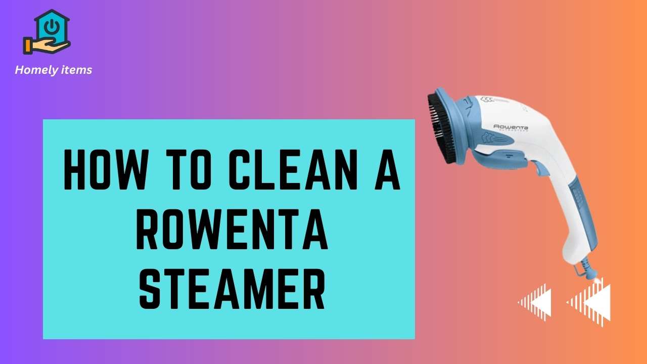 how to clean a rowenta steamer