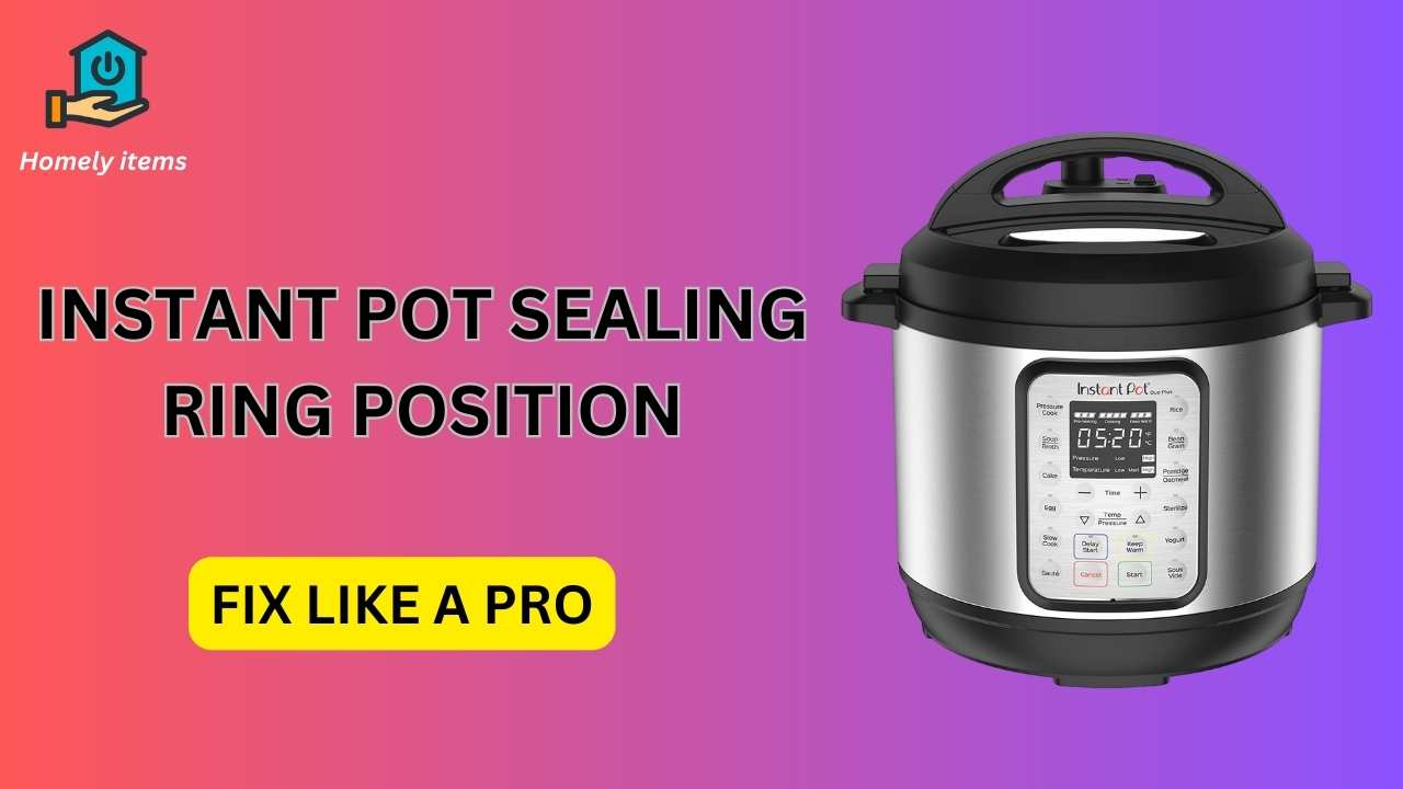 Instant Pot Sealing Ring Position
