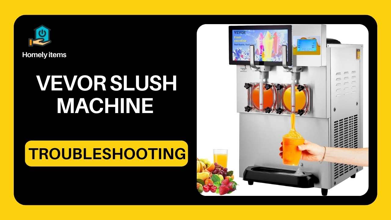 Vevor Slush Machine Troubleshooting: Ultimate Guide