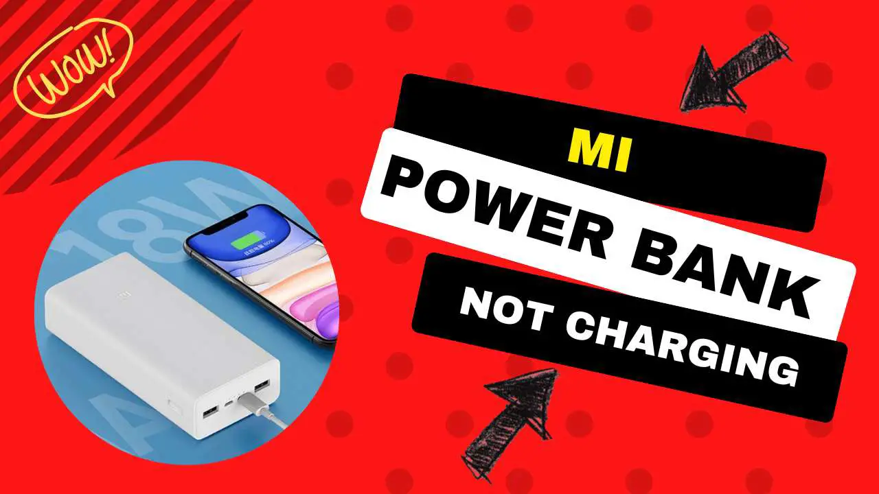  Mi Power Bank Not Charging