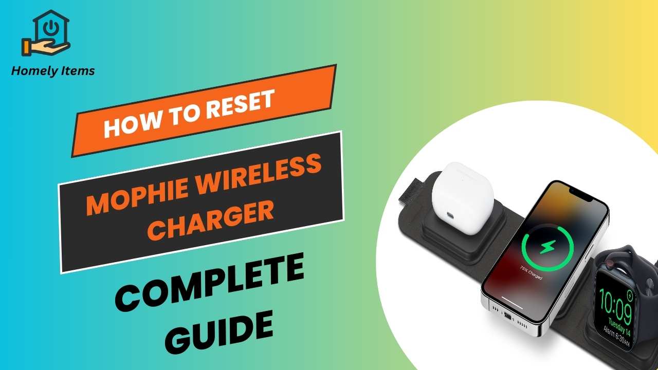 how to reset mophie wireless charger