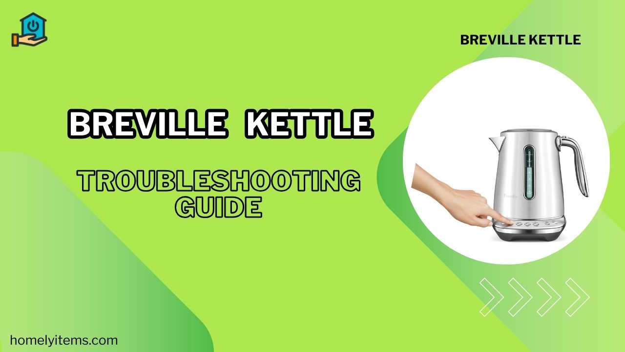 breville kettle troubleshooting