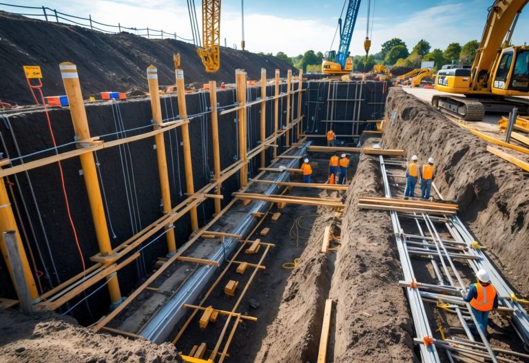 Temporary Shoring in Construction: Methods, Wall Systems, and Common Problems Explained Made Simple