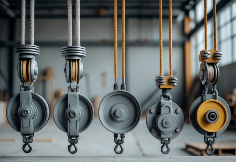 5 Types of Pulleys Used in Construction and How They Work for Easy Lifting and Efficiency